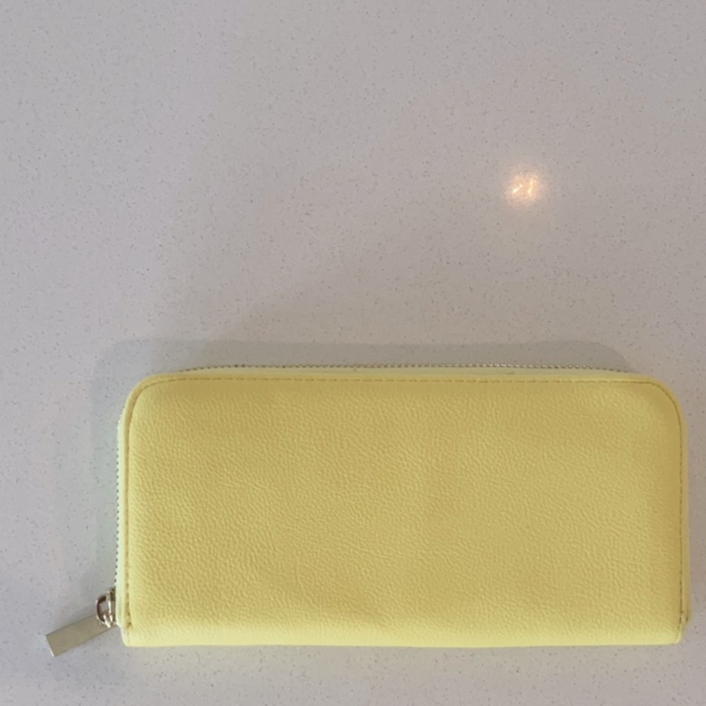 Yellow wallet
